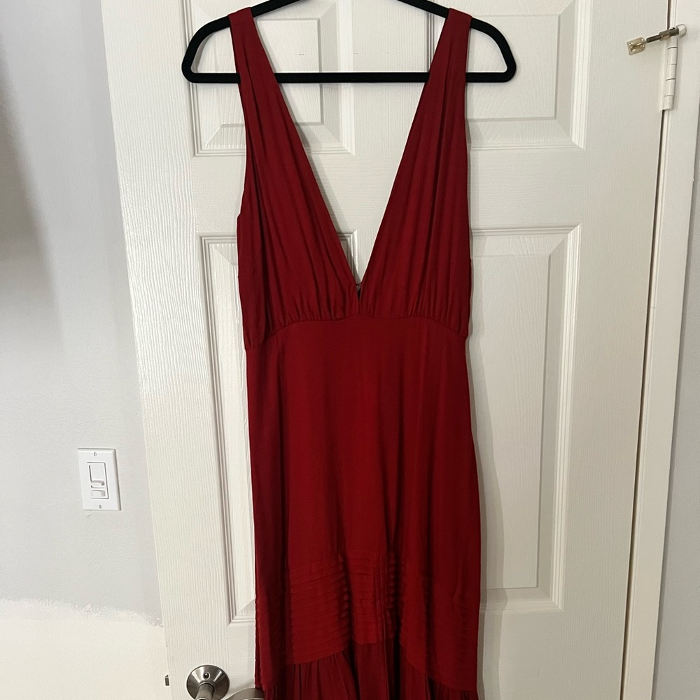 Aura red dress size L